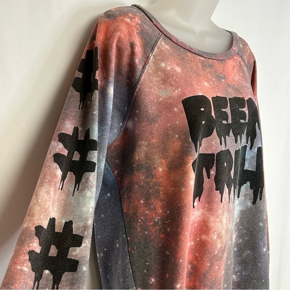 PacSun X Been Trill Pullover Sweatshirt Size XL Graphic Multicolor Streetwear - Picture 3 of 10